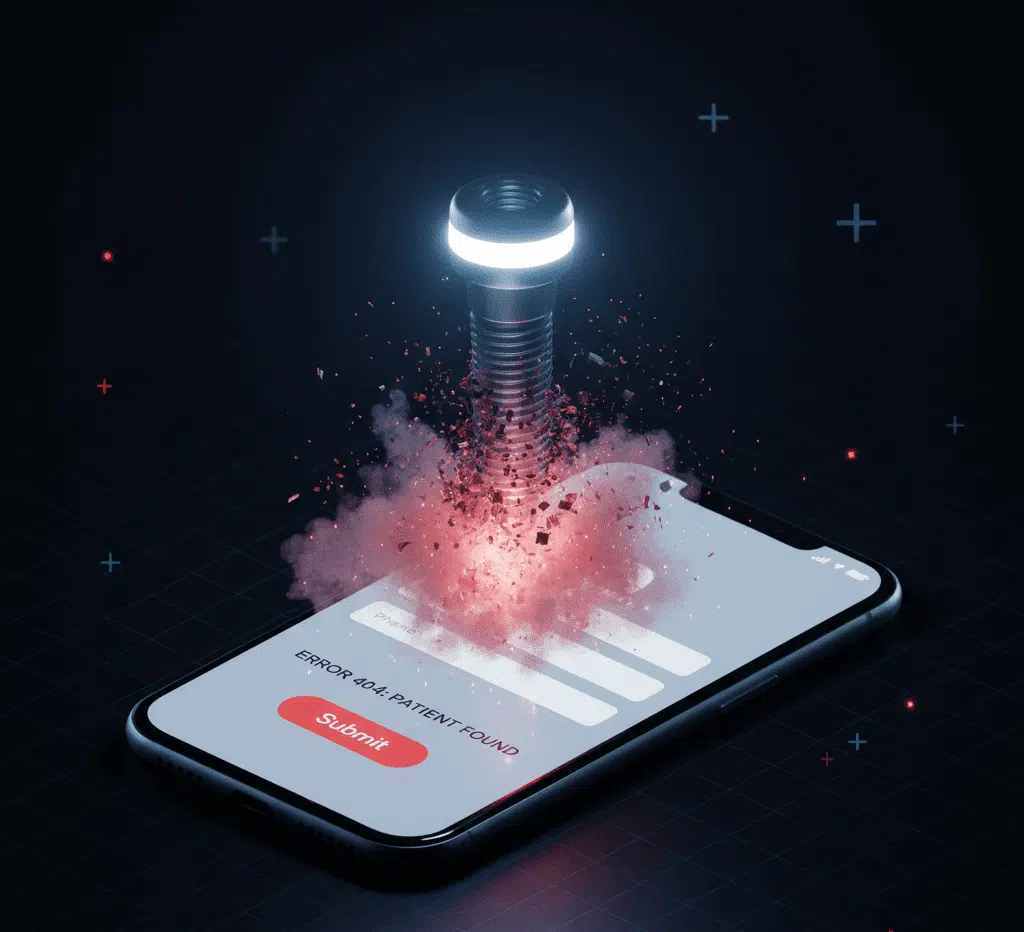 3 Errores de Formulario que Matan Ventas de Implantes